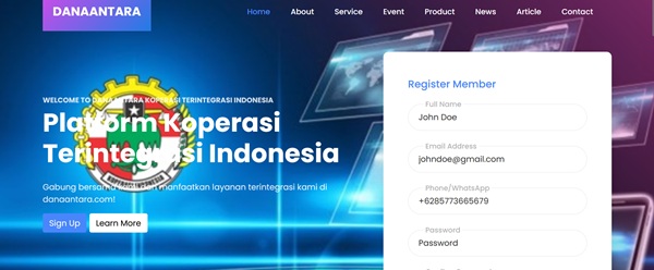 Danaantara Platform Koperasi Terintegrasi Indonesia AMIKOM YOGYAKARTA 